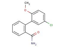5'-chloro-2'-methoxybiphenyl-2-carboxamide