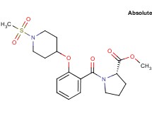methyl 1-(2-{[1-(methylsulfonyl)-4-piperidinyl]oxy}benzoyl)-L-prolinate