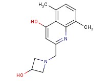 2-[(3-hydroxyazetidin-1-yl)methyl]-5,8-dimethylquinolin-4-ol