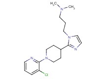 (3-{2-[1-(3-chloro-2-pyridinyl)-4-piperidinyl]-1H-imidazol-1-yl}propyl)dimethylamine
