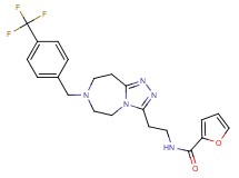 N-(2-{7-[4-(trifluoromethyl)benzyl]-6,7,8,9-tetrahydro-5H-[1,2,4]triazolo[4,3-d][1,4]diazepin-3-yl}ethyl)-2-furamide