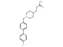 3-{1-[(4'-chlorobiphenyl-4-yl)methyl]piperidin-4-yl}propanamide