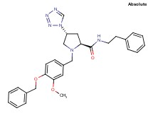(4R)-1-[4-(benzyloxy)-3-methoxybenzyl]-N-(2-phenylethyl)-4-(1H-tetrazol-1-yl)-L-prolinamide