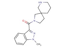 2-[(1-methyl-1H-indazol-3-yl)carbonyl]-2,7-diazaspiro[4.5]decane hydrochloride