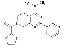 N,N-dimethyl-2-pyridin-3-yl-7-(tetrahydrofuran-2-ylcarbonyl)-5,6,7,8-tetrahydropyrido[3,4-d]pyrimidin-4-amine