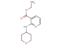 ethyl 2-(tetrahydro-2H-pyran-4-ylamino)nicotinate