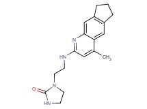 1-{2-[(4-methyl-7,8-dihydro-6H-cyclopenta[g]quinolin-2-yl)amino]ethyl}imidazolidin-2-one
