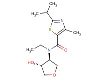 N-ethyl-N-[(3S*,4R*)-4-hydroxytetrahydro-3-furanyl]-2-isopropyl-4-methyl-1,3-thiazole-5-carboxamide