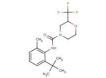 N-(2-tert-butyl-6-methylphenyl)-2-(trifluoromethyl)morpholine-4-carboxamide