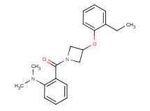 (2-{[3-(2-ethylphenoxy)-1-azetidinyl]carbonyl}phenyl)dimethylamine
