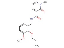 N-(3-methoxy-2-propoxybenzyl)-1-methyl-2-oxo-1,2-dihydropyridine-3-carboxamide