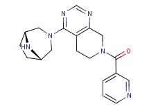 4-[(1R*,5S*)-3,8-diazabicyclo[3.2.1]oct-3-yl]-7-(pyridin-3-ylcarbonyl)-5,6,7,8-tetrahydropyrido[3,4-d]pyrimidine