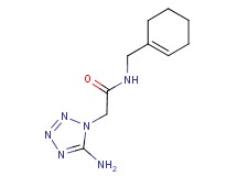 2-(5-amino-1H-tetrazol-1-yl)-N-(cyclohex-1-en-1-ylmethyl)acetamide