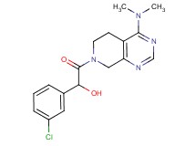 1-(3-chlorophenyl)-2-[4-(dimethylamino)-5,8-dihydropyrido[3,4-d]pyrimidin-7(6H)-yl]-2-oxoethanol