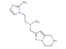 N-methyl-2-(2-methyl-1H-imidazol-1-yl)-N-(4,5,6,7-tetrahydropyrazolo[1,5-a]pyrazin-2-ylmethyl)ethanamine dihydrochloride