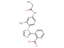 2-{1-[2-methyl-4-(propionylamino)phenyl]-1H-imidazol-2-yl}benzoic acid