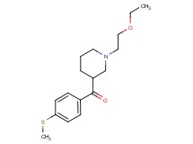 [1-(2-ethoxyethyl)piperidin-3-yl][4-(methylthio)phenyl]methanone