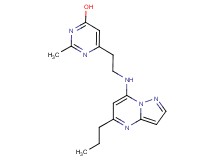 2-methyl-6-{2-[(5-propylpyrazolo[1,5-a]pyrimidin-7-yl)amino]ethyl}-4-pyrimidinol