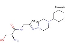 N~1~-[(5-cyclohexyl-4,5,6,7-tetrahydropyrazolo[1,5-a]pyrazin-2-yl)methyl]-L-serinamide dihydrochloride