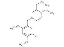 4-(5-chloro-2,4-dimethoxybenzyl)-2-ethyl-1-isopropylpiperazine