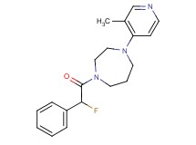 1-[fluoro(phenyl)acetyl]-4-(3-methyl-4-pyridinyl)-1,4-diazepane