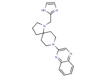2-[1-(1H-imidazol-2-ylmethyl)-1,8-diazaspiro[4.5]dec-8-yl]quinoxaline