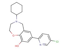 7-(5-chloropyridin-2-yl)-4-cyclohexyl-2,3,4,5-tetrahydro-1,4-benzoxazepin-9-ol