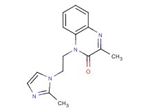 3-methyl-1-[2-(2-methyl-1H-imidazol-1-yl)ethyl]quinoxalin-2(1H)-one