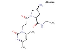 (4S)-4-amino-1-[3-(4,6-dimethyl-2-oxopyrimidin-1(2H)-yl)propanoyl]-N-ethyl-L-prolinamide