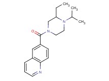 6-[(3-ethyl-4-isopropyl-1-piperazinyl)carbonyl]quinoline