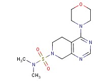 N,N-dimethyl-4-morpholin-4-yl-5,8-dihydropyrido[3,4-d]pyrimidine-7(6H)-sulfonamide