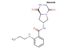 N-[(7R,8aS)-1,4-dioxooctahydropyrrolo[1,2-a]pyrazin-7-yl]-2-(propylamino)benzamide