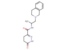 N-[2-(3,4-dihydroisoquinolin-2(1H)-yl)-1-methylethyl]-6-oxo-1,4,5,6-tetrahydropyridazine-3-carboxamide