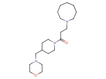 1-{3-[4-(morpholin-4-ylmethyl)piperidin-1-yl]-3-oxopropyl}azocane