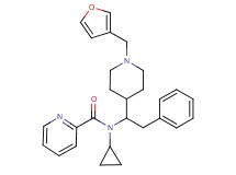 N-cyclopropyl-N-{1-[1-(3-furylmethyl)-4-piperidinyl]-2-phenylethyl}-2-pyridinecarboxamide