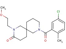 8-(5-chloro-2-methylbenzoyl)-2-(2-methoxyethyl)-2,8-diazaspiro[5.5]undecan-3-one