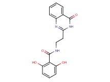 2,6-dihydroxy-N-[2-(4-oxo-3,4-dihydroquinazolin-2-yl)ethyl]benzamide