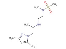 N-(2-{[2-(3,5-dimethyl-1H-pyrazol-1-yl)-1-methylethyl]amino}ethyl)-N-methylmethanesulfonamide