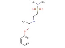 N,N-dimethyl-2-[(1-methyl-2-phenoxyethyl)amino]ethanesulfonamide