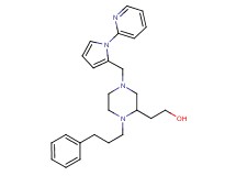2-(1-(3-phenylpropyl)-4-{[1-(2-pyridinyl)-1H-pyrrol-2-yl]methyl}-2-piperazinyl)ethanol