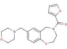 4-(2-furoyl)-7-(4-morpholinylmethyl)-2,3,4,5-tetrahydro-1,4-benzoxazepine