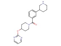 2-{[1-(3-piperidin-3-ylbenzoyl)piperidin-4-yl]oxy}pyrimidine