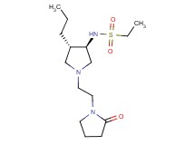 N-{rel-(3R,4S)-1-[2-(2-oxo-1-pyrrolidinyl)ethyl]-4-propyl-3-pyrrolidinyl}ethanesulfonamide hydrochloride