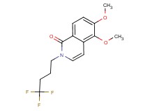 5,6-dimethoxy-2-(4,4,4-trifluorobutyl)isoquinolin-1(2H)-one
