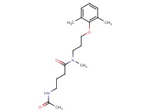 4-(acetylamino)-N-[3-(2,6-dimethylphenoxy)propyl]-N-methylbutanamide