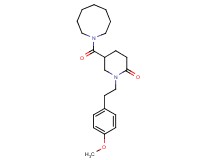 5-(1-azocanylcarbonyl)-1-[2-(4-methoxyphenyl)ethyl]-2-piperidinone