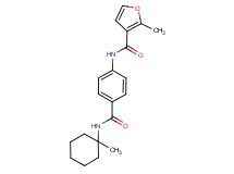 2-methyl-N-(4-{[(1-methylcyclohexyl)amino]carbonyl}phenyl)-3-furamide