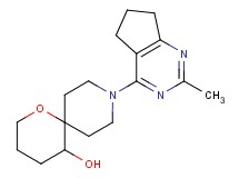 9-(2-methyl-6,7-dihydro-5H-cyclopenta[d]pyrimidin-4-yl)-1-oxa-9-azaspiro[5.5]undecan-5-ol