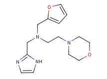 (2-furylmethyl)(1H-imidazol-2-ylmethyl)(2-morpholin-4-ylethyl)amine