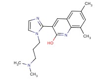 3-{1-[3-(dimethylamino)propyl]-1H-imidazol-2-yl}-6,8-dimethyl-2-quinolinol